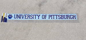 "University of Pittsburgh" Decal