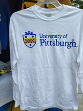 Load image into Gallery viewer, &quot;University of Pittsburgh&quot; Long Sleeve Tee - 2 Styles
