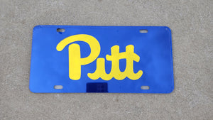 "Pitt" License Plate - 2 Colors