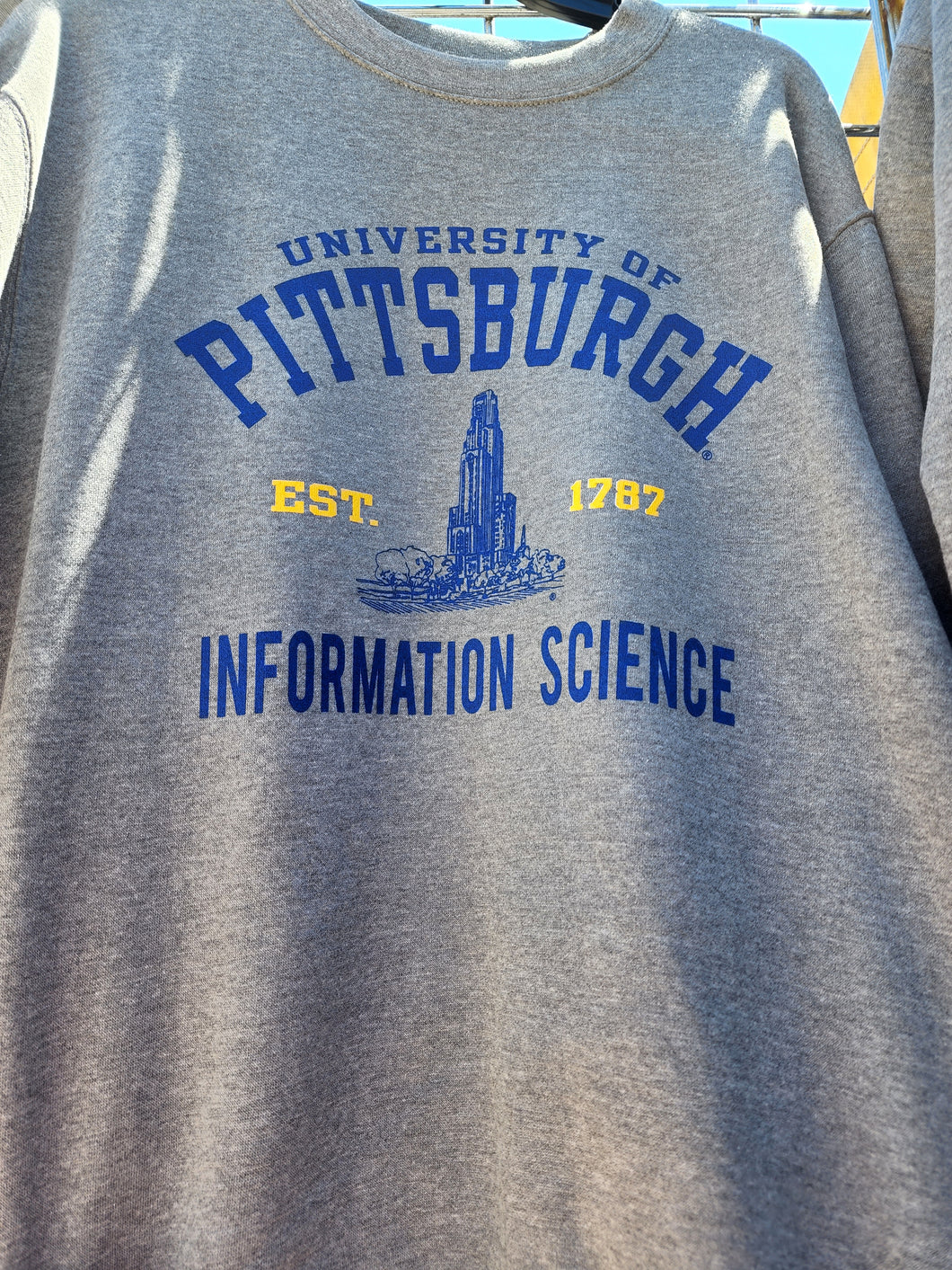 University of Pittsburgh Oversized Crewneck - Majors I-Z