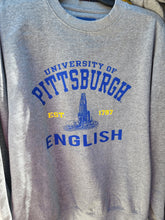 Load image into Gallery viewer, University of Pittsburgh Oversized Crewneck - Majors A-H
