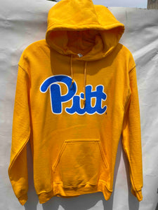 "Pitt" Script Heavyweight Hooded Sweatshirt - 5 Colors