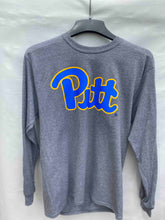Load image into Gallery viewer, &quot;Pitt&quot; Script Long Sleeve Tee - 5 Colors
