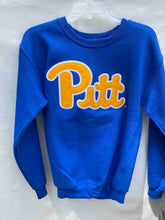 Load image into Gallery viewer, &quot;Pitt&quot; Embroidered Script Heavyweight Crewneck Sweatshirt - 5 Colors
